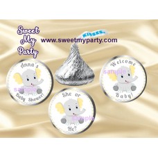 Elephant Baby Shower Hershey kisses stickers,Yellow Grey Elephant Baby Shower Hershey Kisses stickers,(6ebb) Elephant Baby Shower Hershey kisses stickers,Yellow Grey Elephant Baby Shower Hershey Kisses stickers,(6ebb)